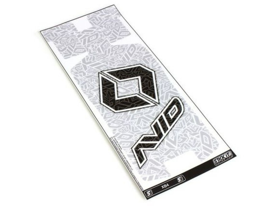 Body Shop * | Avid Rc Logo Chassis Protector White (Xray Xb4, Xt4)