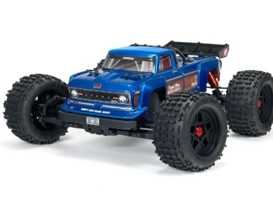 Rc Models & Toys * | Arrma 1/10 Outcast 4X4 4S V2 Blx Stunt Truck Rtr, Blue