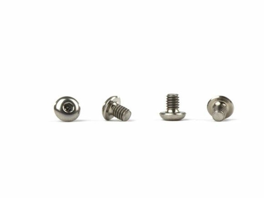 Spares & Tune-Ups * | Avid Rc Titanium M2.5 X 3Mm Button Shock Cap Bleeder Screws 4Pcs (All Tlr Shocks)