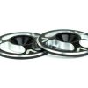 Spares & Tune-Ups * | Avid Rc Triad Machined Alloy 1/10Th Wing Buttons Black