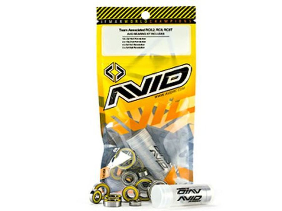 Spares & Tune-Ups * | Avid Rc Revolution High Performance Bearing Kit For 2 Axles 24 Pieces (Tamiya Clodbuster)