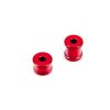 Spares & Tune-Ups * | Arrma Exb Aluminum Chassis Brace Spacer Set Red