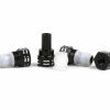 Spares & Tune-Ups * | Avid Rc Black Aluminium 10Mm Shock Standoffs Set (Associated B74)