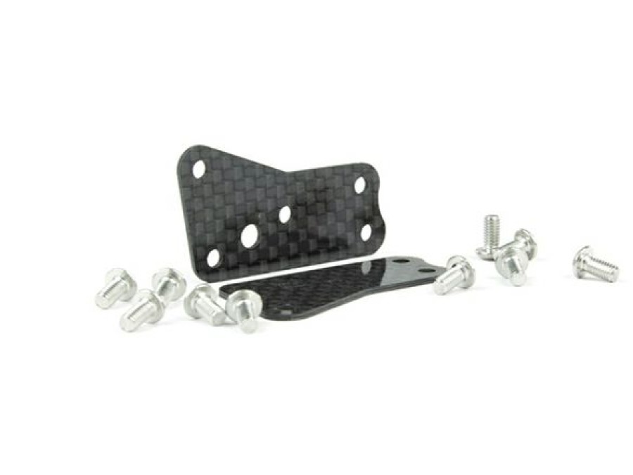 Spares & Tune-Ups * | Avid Rc Carbon Fibre Front Upper Arm Inserts (Associated Rc8B3.2)