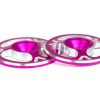 Spares & Tune-Ups * | Avid Rc Triad Machined Alloy 1/10Th Wing Buttons Pink