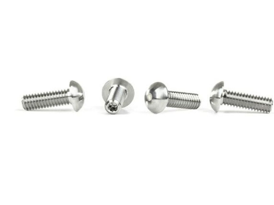 Spares & Tune-Ups * | Avid Rc Titanium Domed Droop Screws 4 With Doodad Container (All 1/8Th Scale)