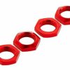 Spares & Tune-Ups * | Arrma Aluminum Wheel Nut 17Mm Red (4)