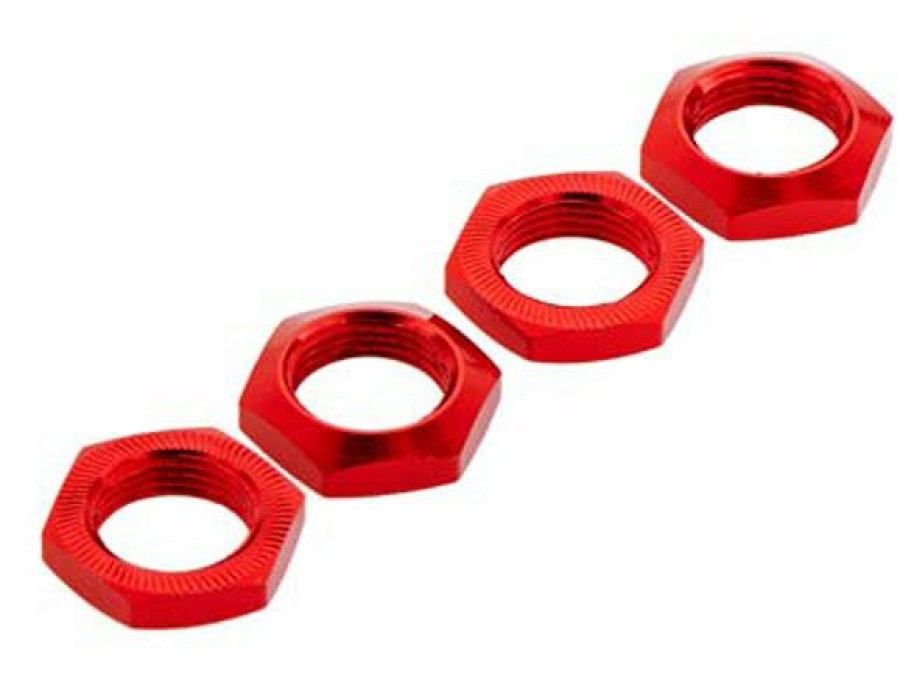 Spares & Tune-Ups * | Arrma Aluminum Wheel Nut 17Mm Red (4)