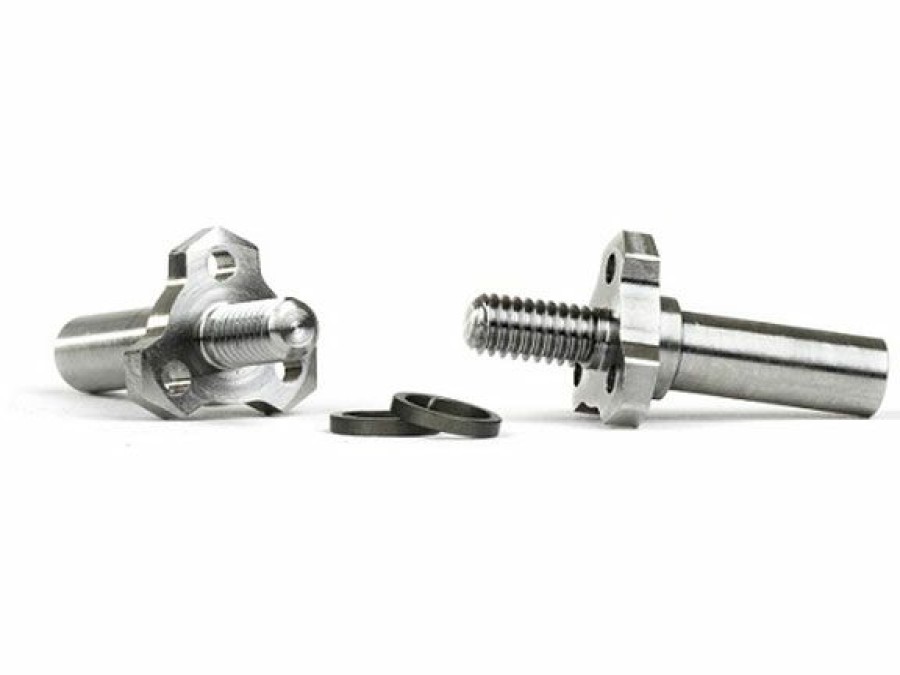 Spares & Tune-Ups * | Avid Rc B6.2 / B6.2D Triad Steering Axles Titanium