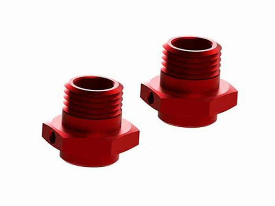 Spares & Tune-Ups * | Arrma Aluminium Wheel Hex 17.6Mm Red (2)