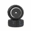 Wheels & Tyres * | Arrma Talion Exb Dboots Katar T Belted 6S Tyre Set Glued On Black Wheels (2)