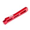 Spares & Tune-Ups * | Arrma Exb Front Center Chassis Brace Aluminum 98Mm Red