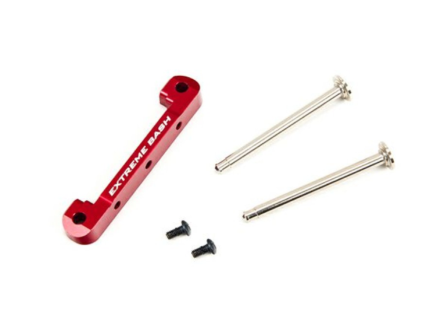 Spares & Tune-Ups * | Arrma Exb Front Upper Suspension Mount Cnc Aluminum Red (Kraton / 6S)