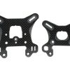 Spares & Tune-Ups * | Avid Rc Carbon Fibre 5Mm Shock Tower Set Front/ Rear (Associated Rc8B3.2)